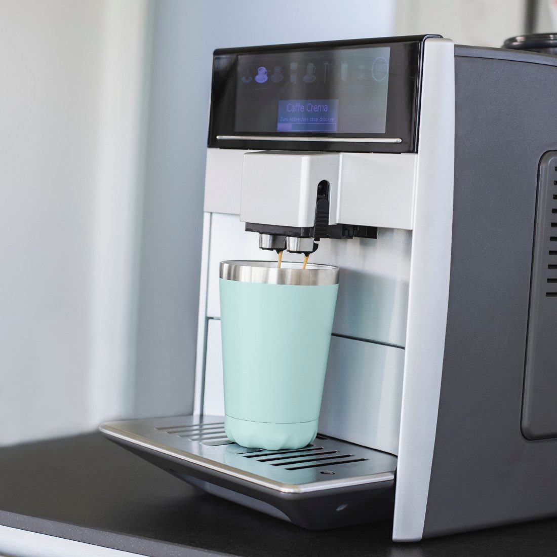 Xavax Thermobecher Thermobecher 270 ml (verschließbare Trinköffnung, doppelwandig), Edelstahl