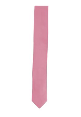 Fabio Farini Krawatte einfarbige Herren Schlips - Unicolor Krawatte in 6cm oder 8cm Breite (Unifarben) Schmal (6cm), Rosa perfekt als Geschenk