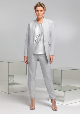 bianca Print-Shirt JULIE mit trendigem Frontmotiv mit Metallic-Effekt