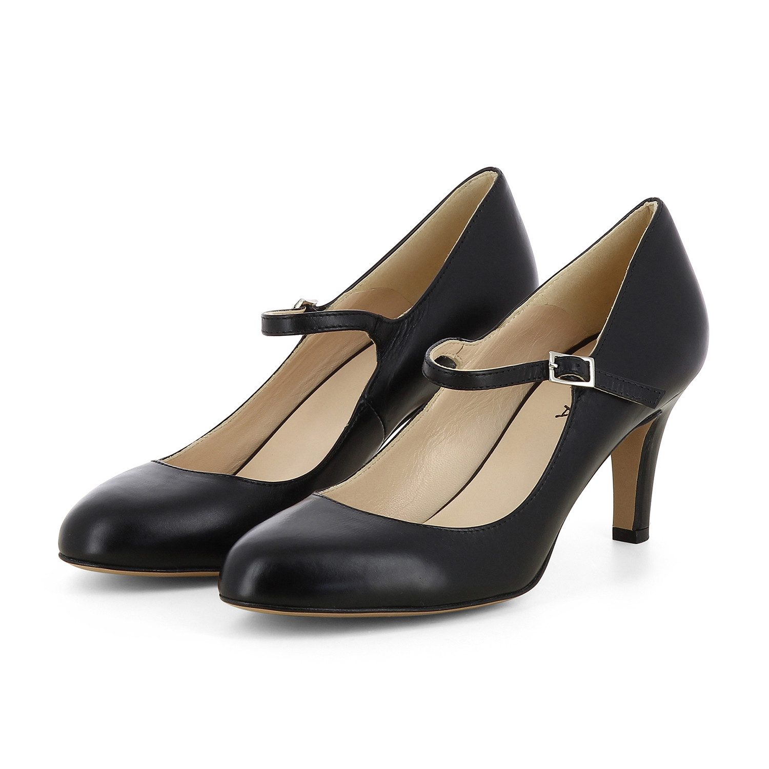 Evita BIANCA Pumps (Paar, Kunstledersohle) Handmade in Italy
