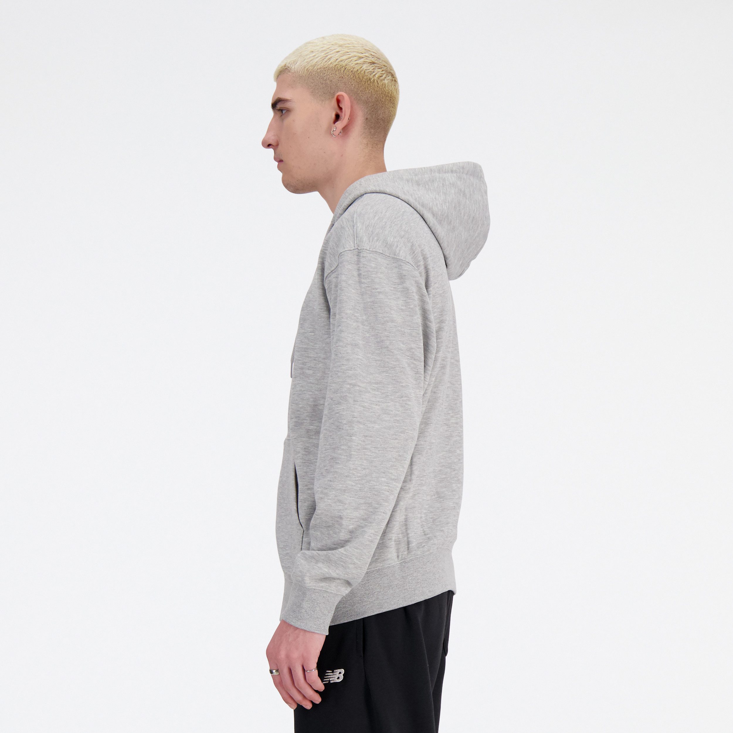 New Balance Kapuzensweatjacke mit Kapuze, aus Baumwolle und Polyester, in den Größen S bis XXL