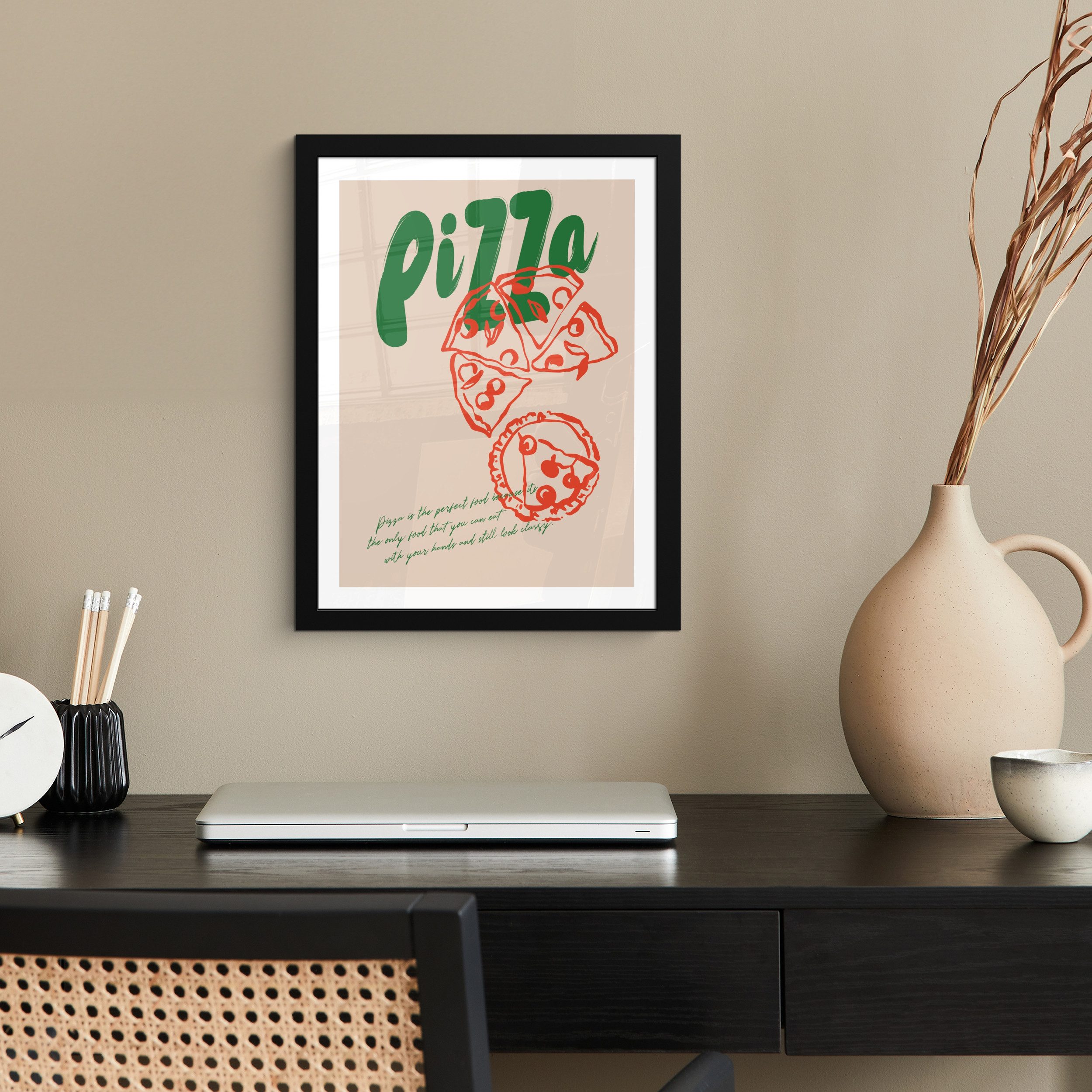 MuchoWow Poster Pizza - Lebensmittel - günstig online kaufen