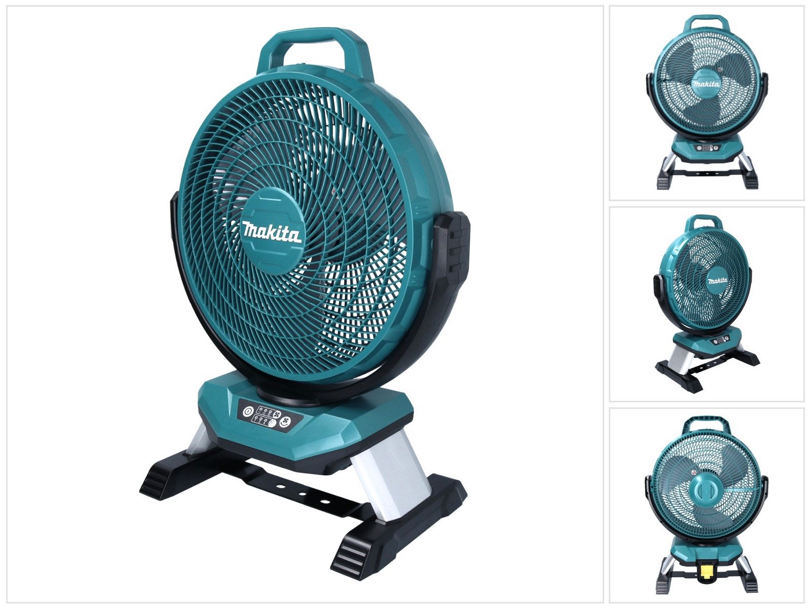 Makita Akku-Standventilator DCF 301 Z Akku Ventilator Lüfter 18 V 33 cm Solo - ohne Akku, ohne La