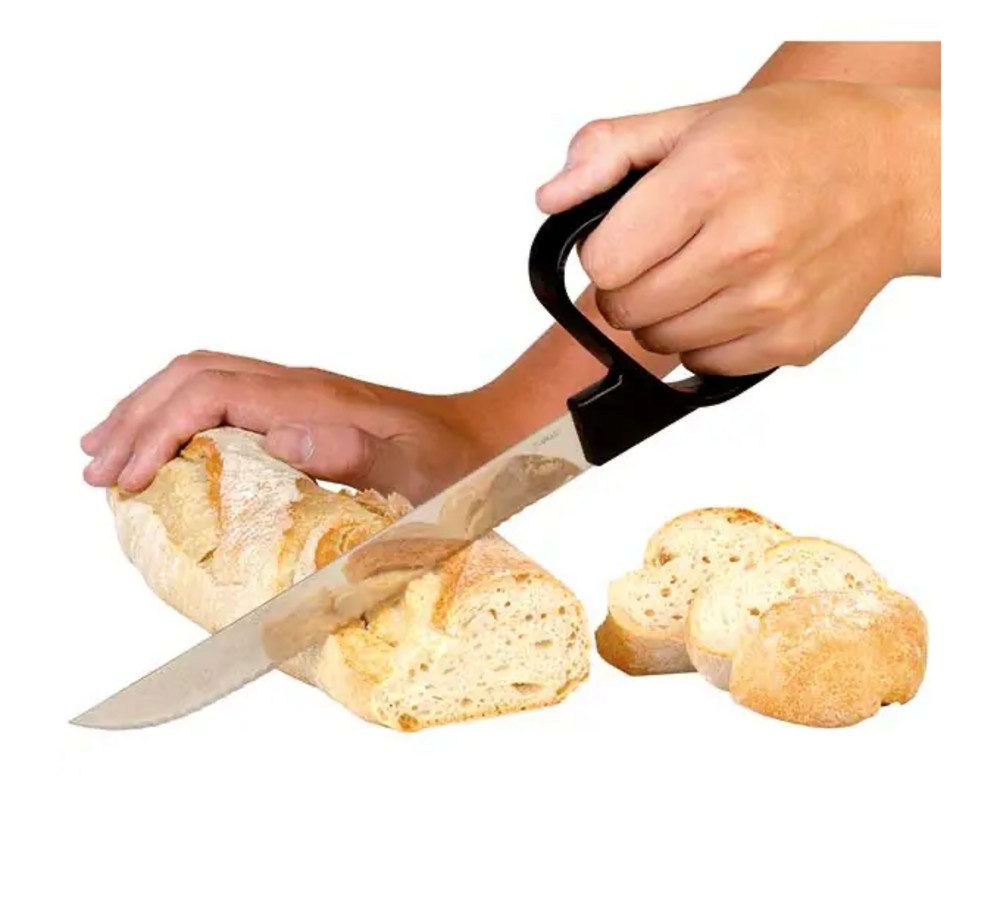 DocMed Kochmesser Küchenmesser Schmale Klinge, Handgriffe mit rutschfester Beschichtung