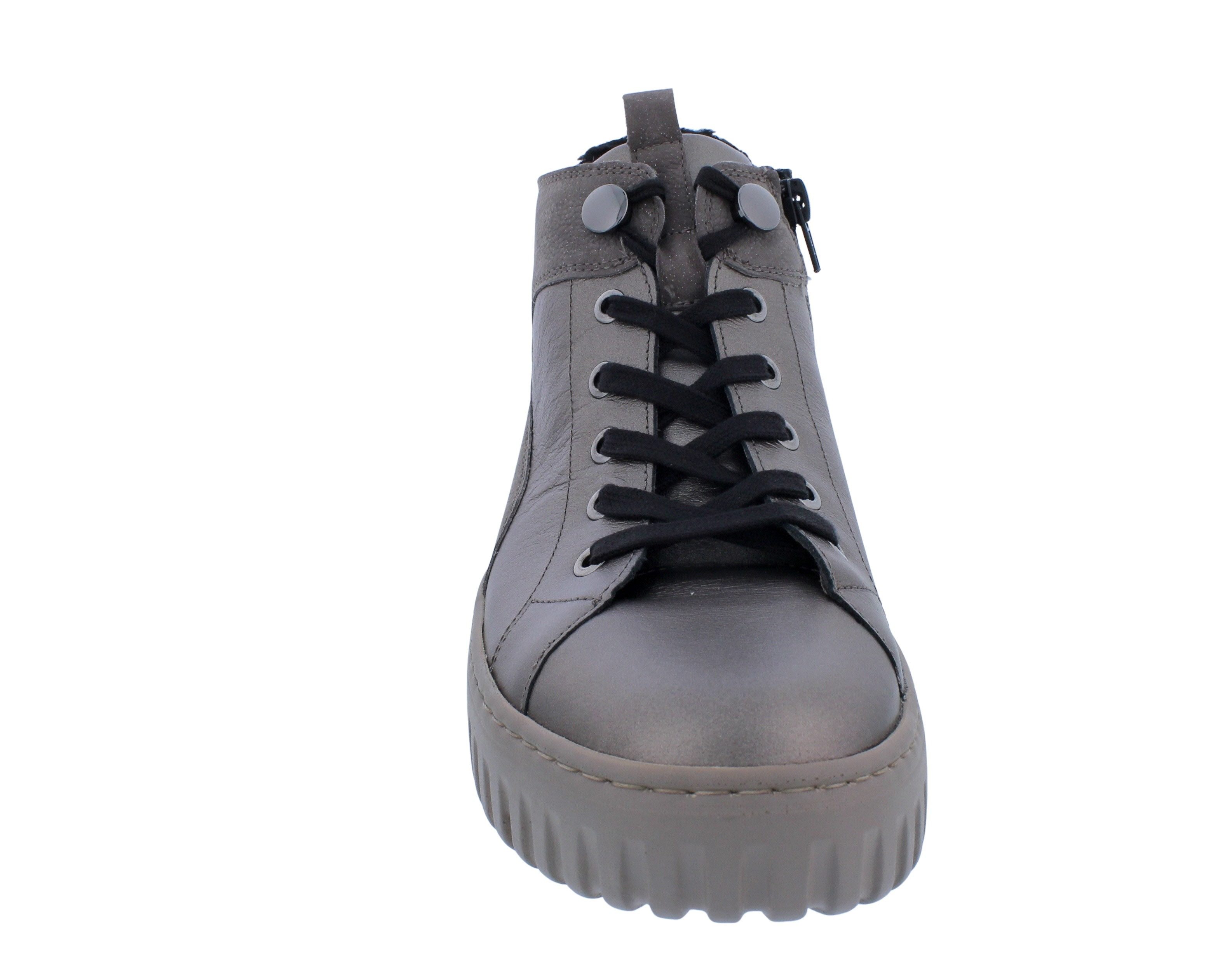 Waldläufer Waldläufer H-Livia Bootie 941804-403-999, Warmfutter, Metallic/ Nubukl Schnürstiefel – Bild 3 von 5