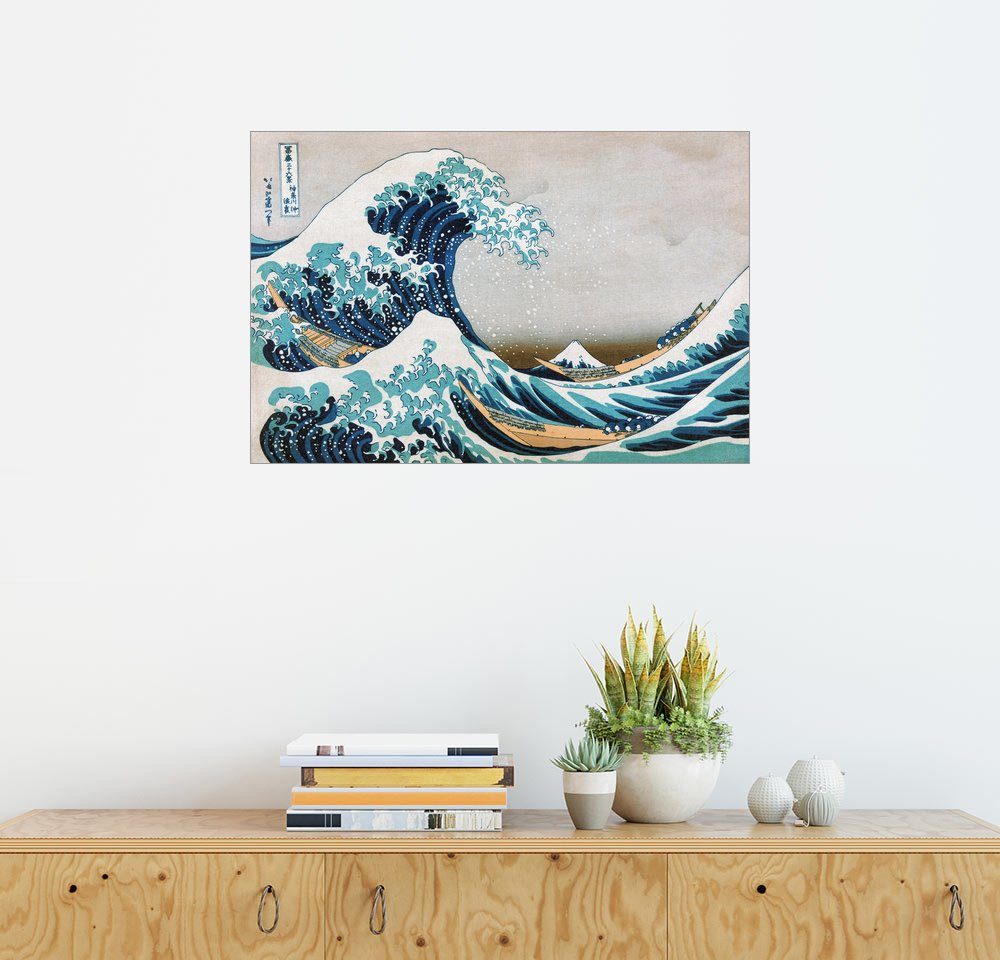 Posterlounge Wandbild, Die große Welle vor Kanagawa online kaufen | OTTO