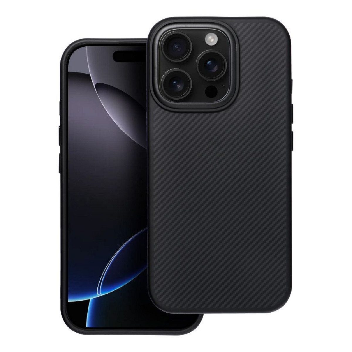COFI 1453 Handyhülle Carbon Case – Slim Schutzhülle kompatibel mit OPPO A5