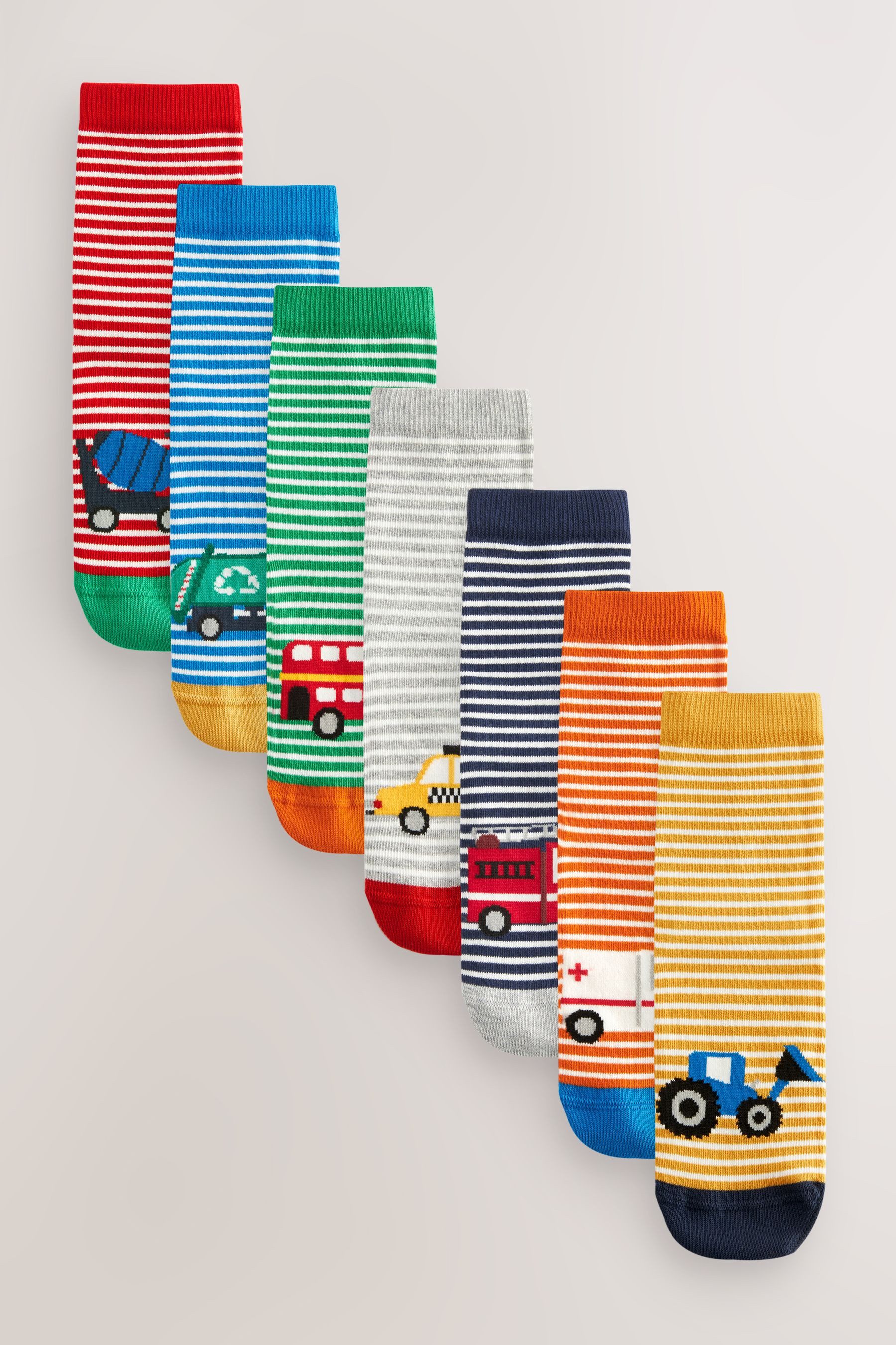 Next Kurzsocken Socken mit hohem Baumwollanteil, 7er-Pack (7-Paar)