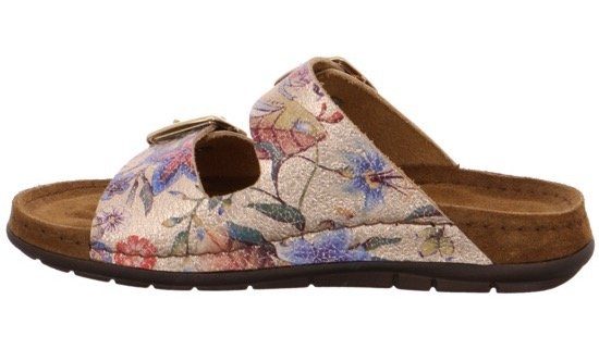 Rohde EASYS N°42 Pantolette Sommerschuh, Schlappen mit Softfußbett und Keilabsatz – Bild 4 von 4