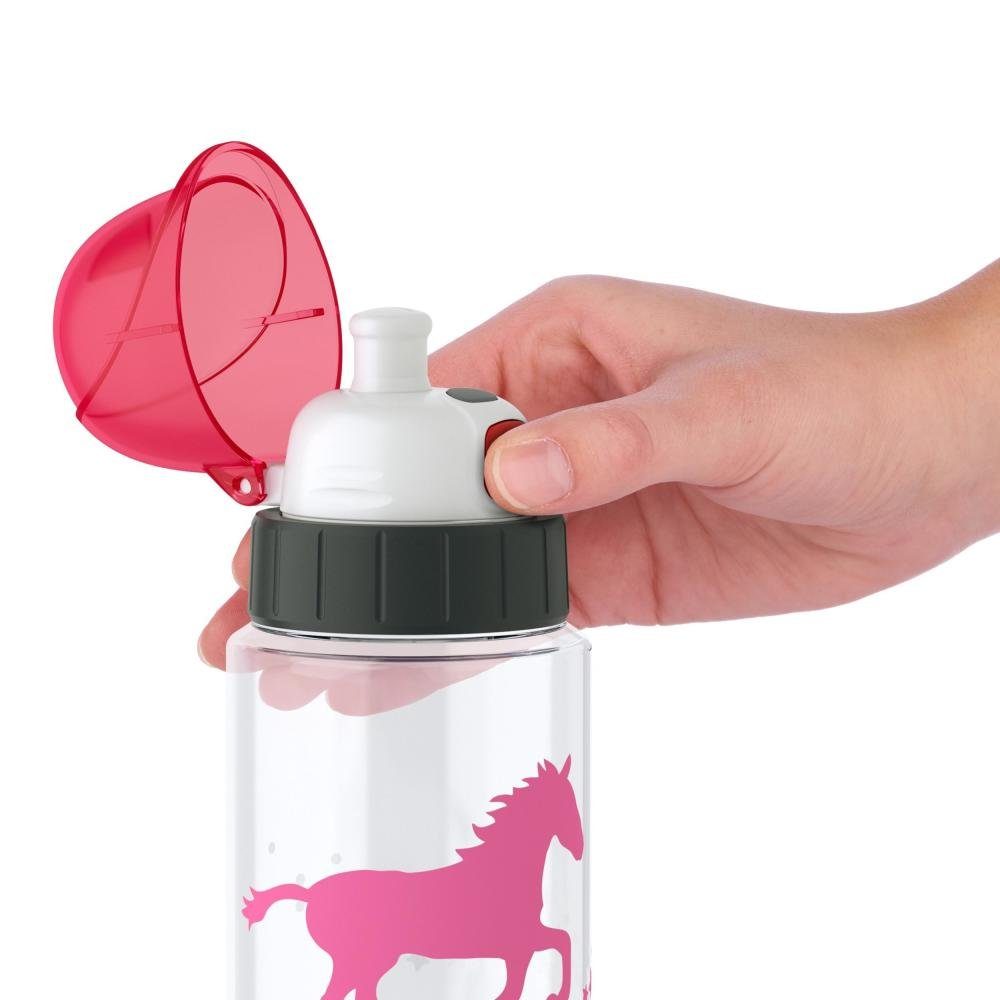 Emsa Tritan Drink2Go Trinkflasche Horse Pink