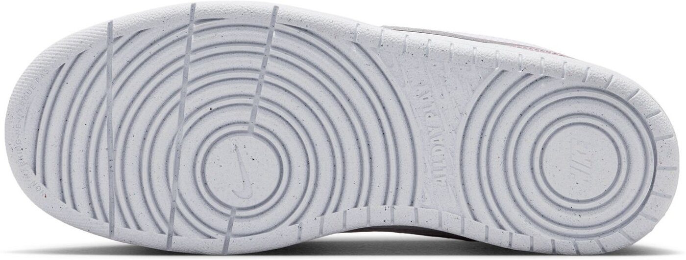 Nike COURT BOROUGH LOW RECRAFT (GS) WHITE/VENICE-PLUM FOG-WHITE Trainingsschuh