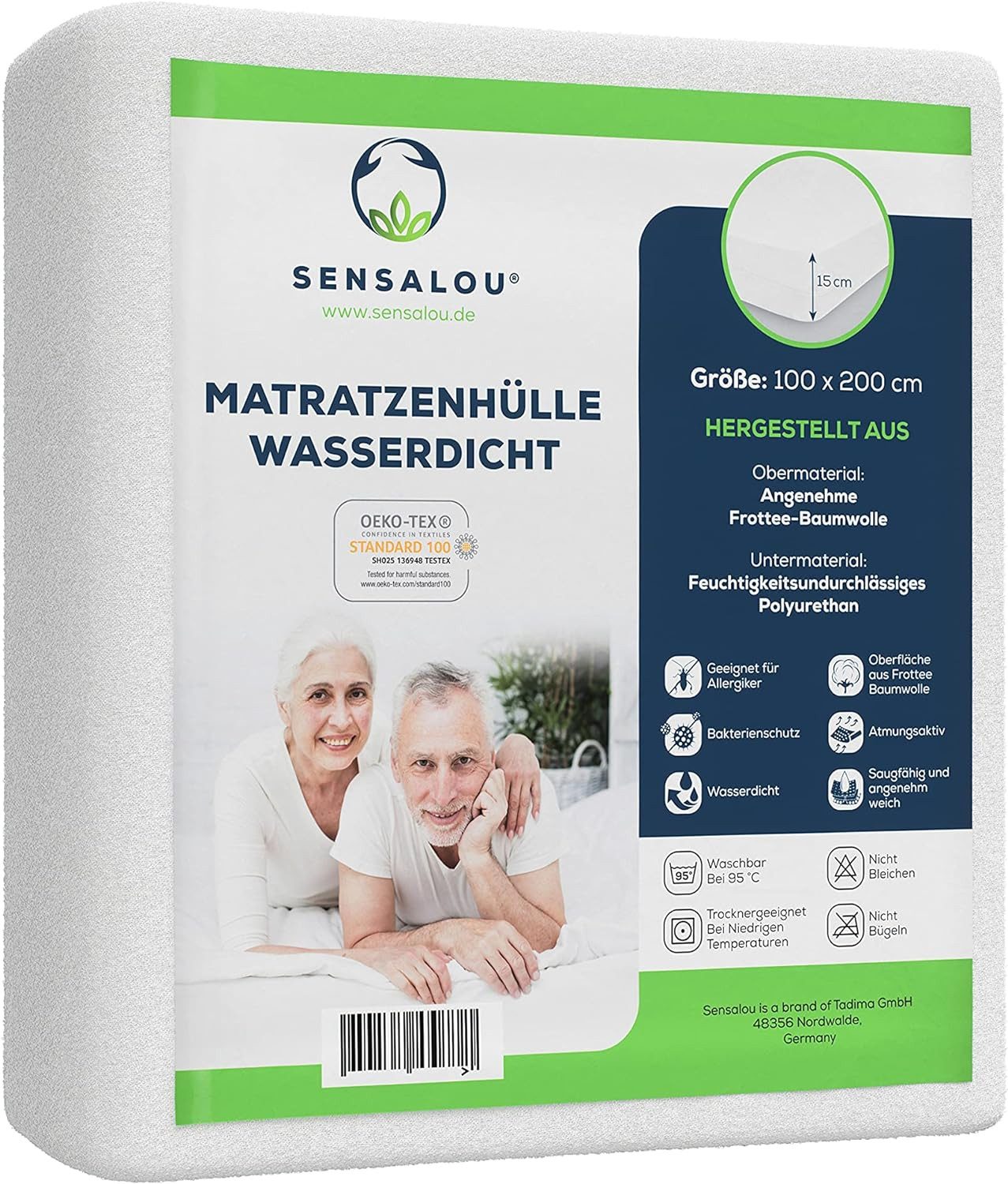 Encasing Matratzenbezug Rumdumbezug Matratzenschoner Sensalou, mit günstig online kaufen