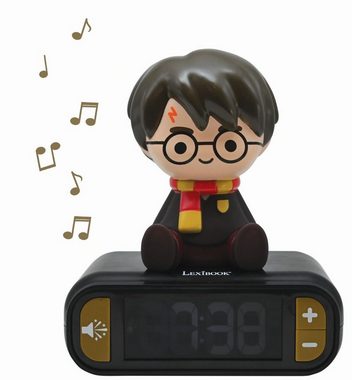 Lexibook® Kinderwecker Harry Potter Wecker mit 3D Nachtlicht-Figur besonderen Klingeltönen