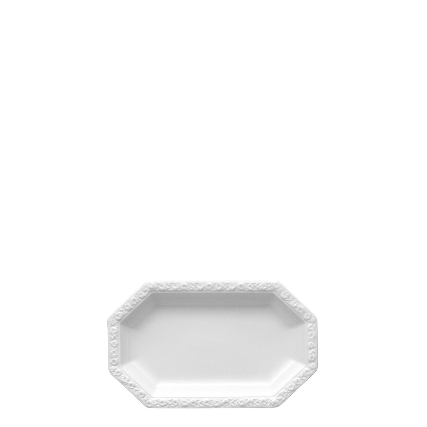 Platte Servierplatte Rosenthal 28 cm, Porzellan, Maria (1-tlg) Weiß