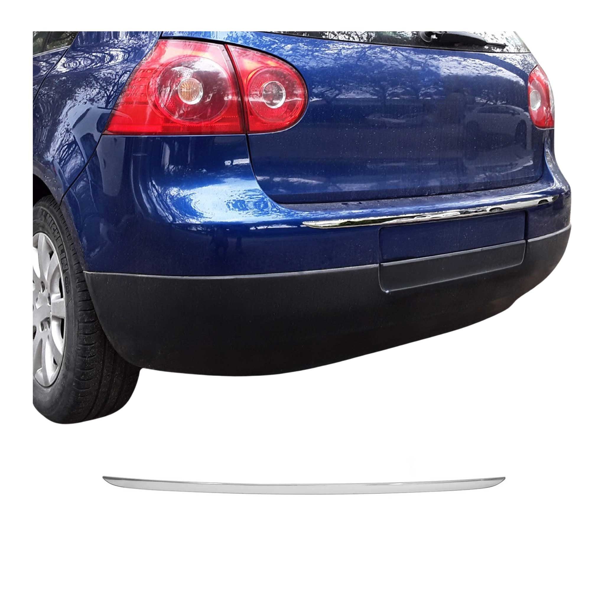 OMAC Zierleisten-Aufkleber Heckleiste für Kia Sportage 4 2015-2021 Chrom Edelstahl, (1tlg), Langlebig,Einfache Reinigung,Einfache Installation,Rostbeständig