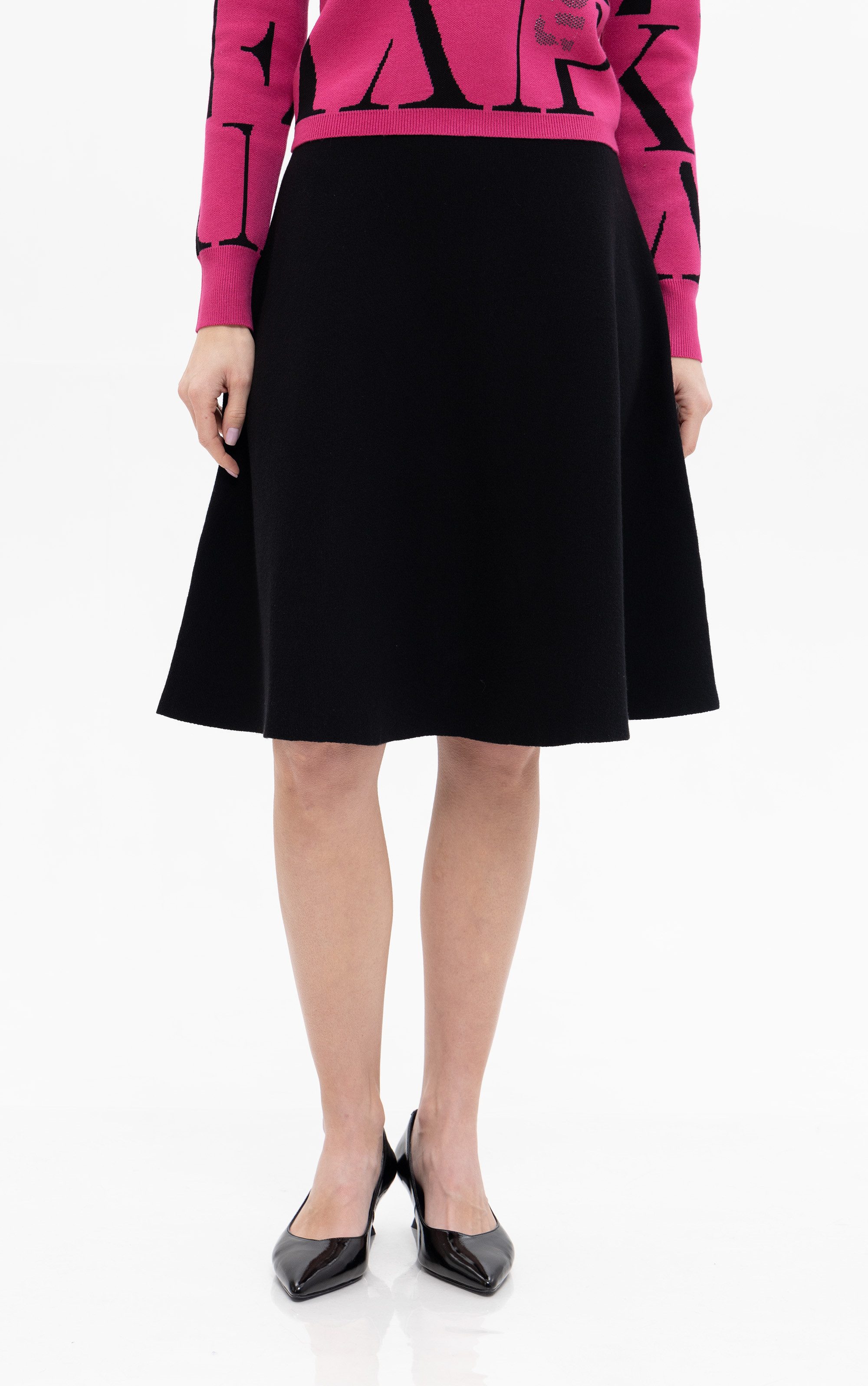 Passioni Strickrock in A-Linie günstig online kaufen