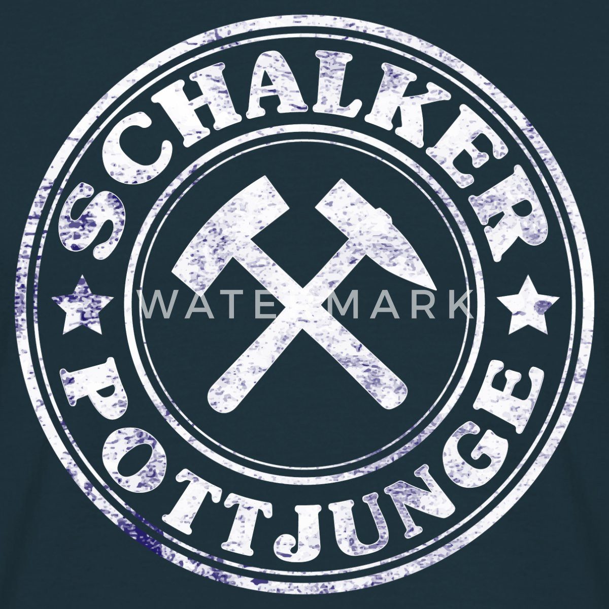 Spreadshirt T-Shirt Schalker Pottjunge, Ruhrpott Geschenke, Pottliebe Männer T-Shirt (1-tlg)