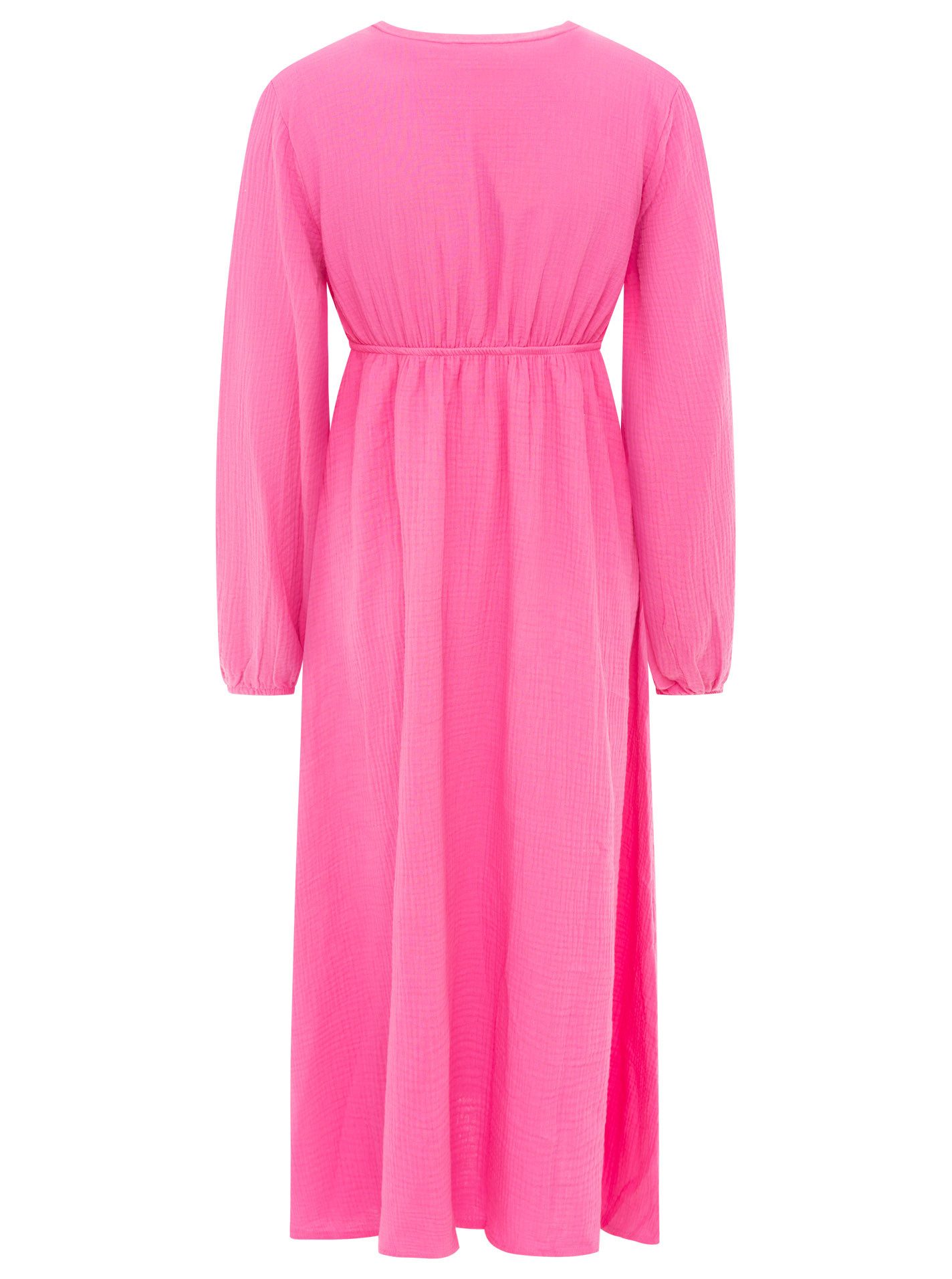 Zwillingsherz Maxikleid Maxikleid Baumwolle Musselin