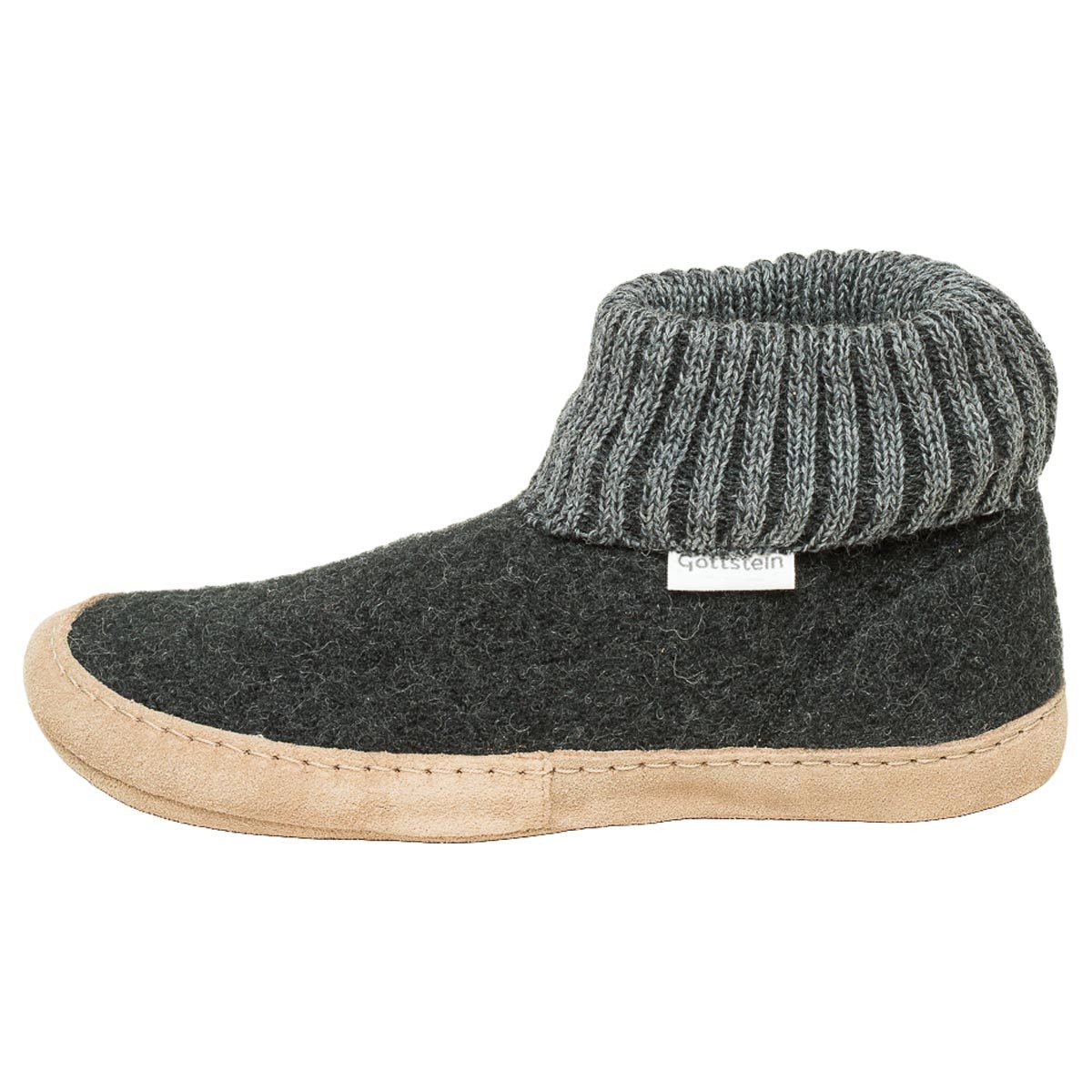 Gottstein Dakota Hüttenschuhe Hüttenschuh - Aus Schafwolle, Weiche gepolsterte Innensohle