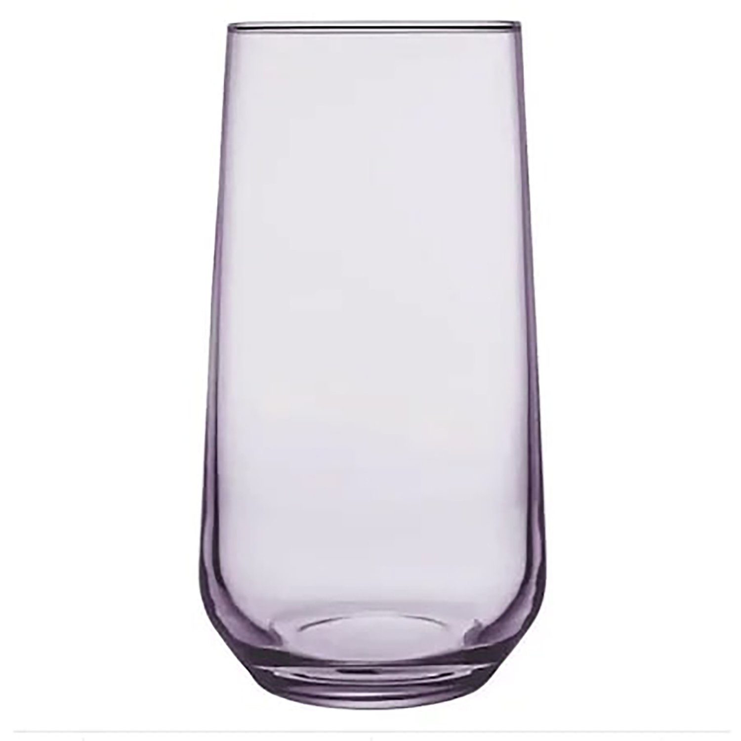 Pasabahce Glas Longdrinkgläser Lila, Trinkgläser 3 teilig - Lange Gläser Set 460 ml, Glas