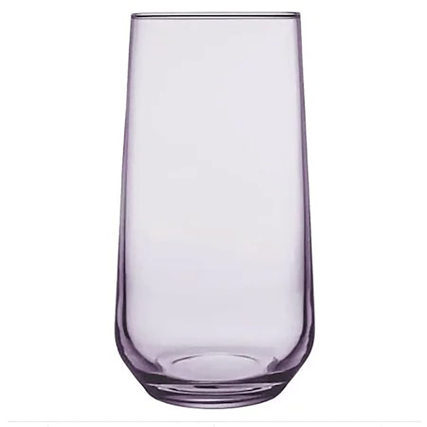 Pasabahce - 460 Glas Trinkgläser Lange Longdrinkgläser Lila, 3 Glas Set Gläser ml, teilig