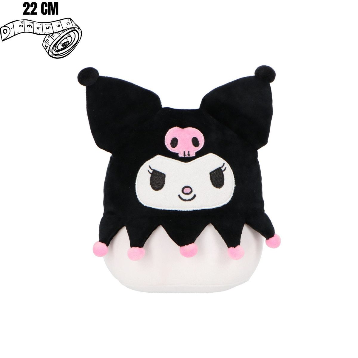 Textiel Trade B.V. Plüschfigur Kuromi 22 cm – süßes Squishy Soft Toy zum Dr günstig online kaufen