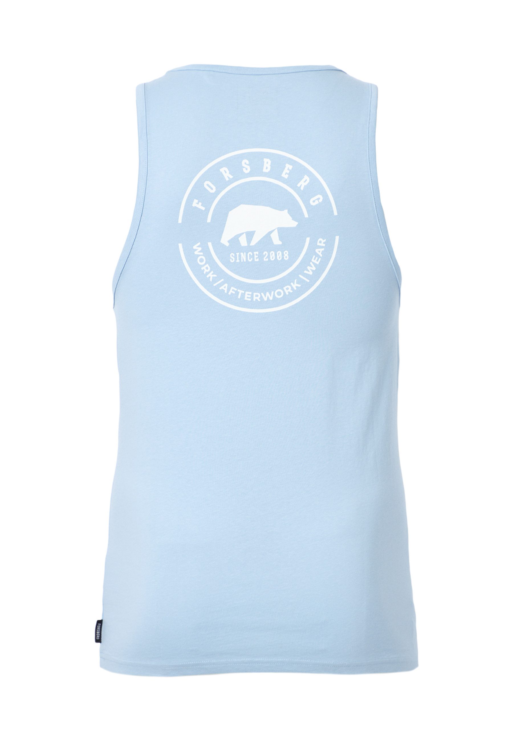 FORSBERG T-Shirt Tanktop mit Logo auf günstig online kaufen