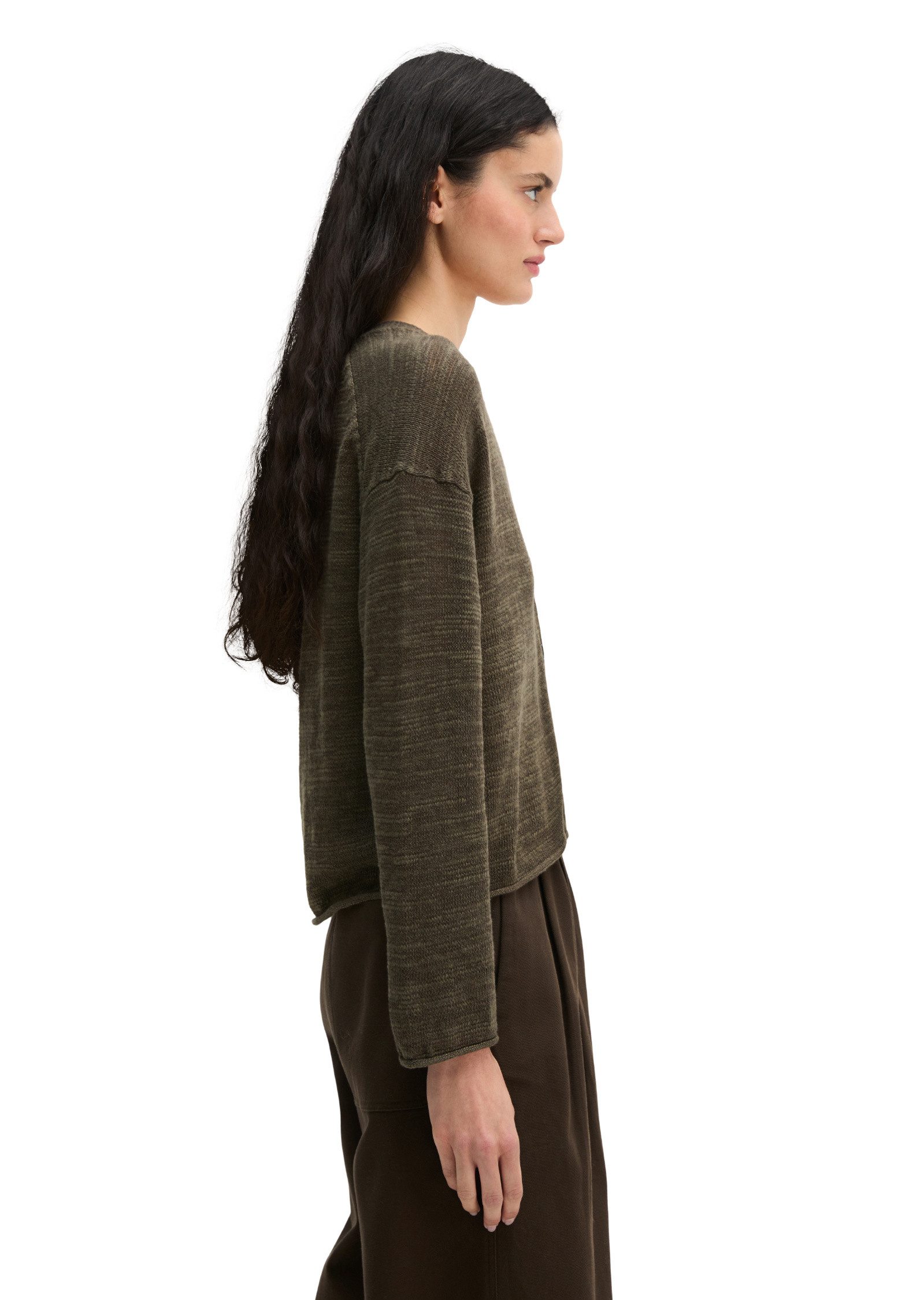 Marc O'Polo Cardigan aus Leinen-Baumwolle-Mix