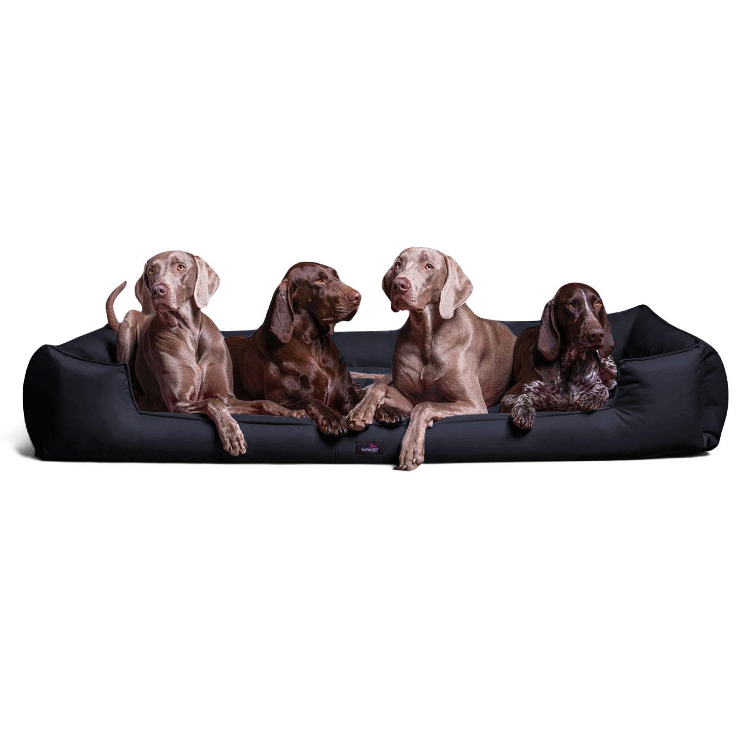tierlando® Tierbett tierlando® Orthopädisches Hundebett GOOFY für große Hunde XL–XXX, Polyester, Matratzenschoner inklusive