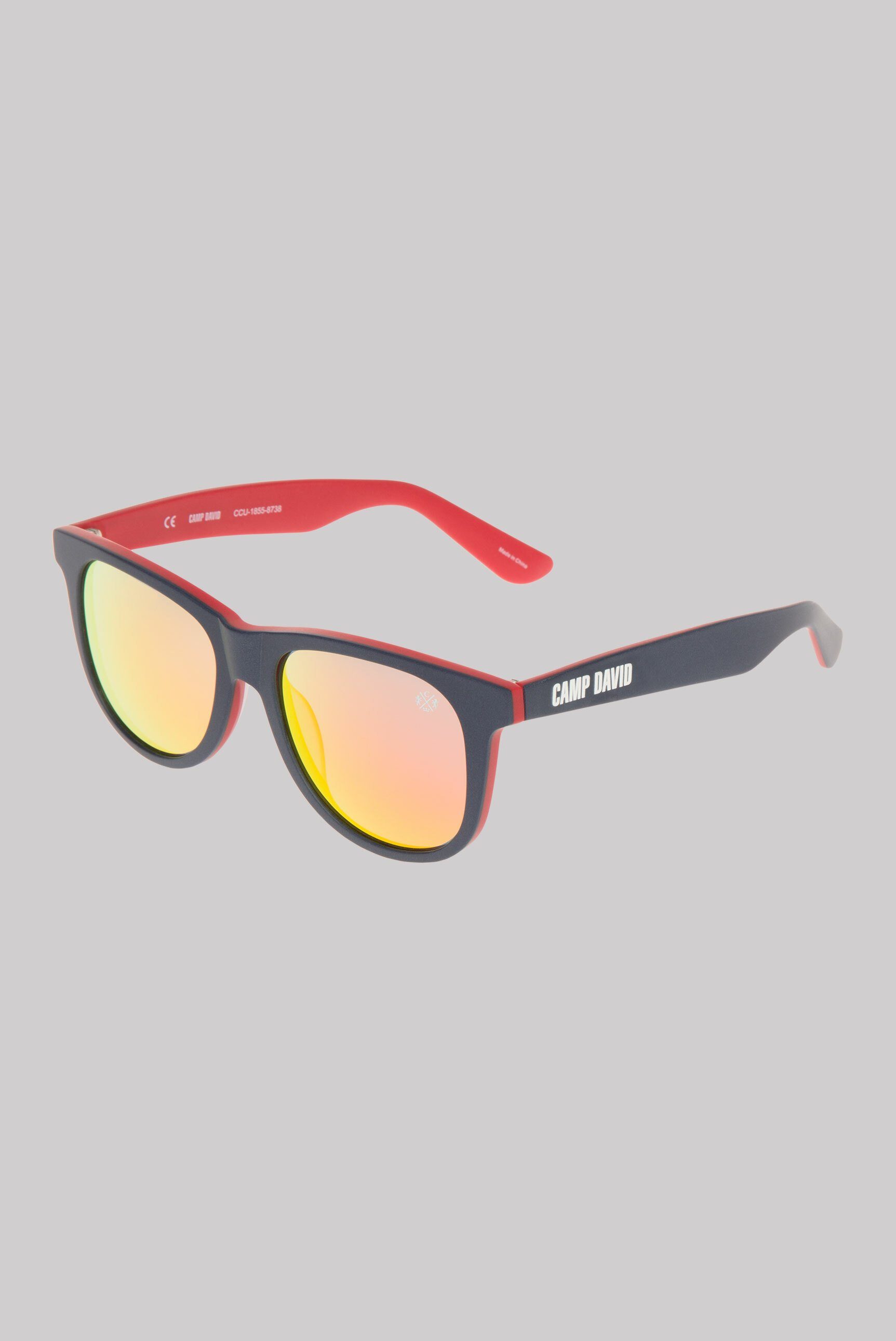 Print x 15 cm) 15 blau-rot Sonnenbrille (ca. x CAMP 17 DAVID