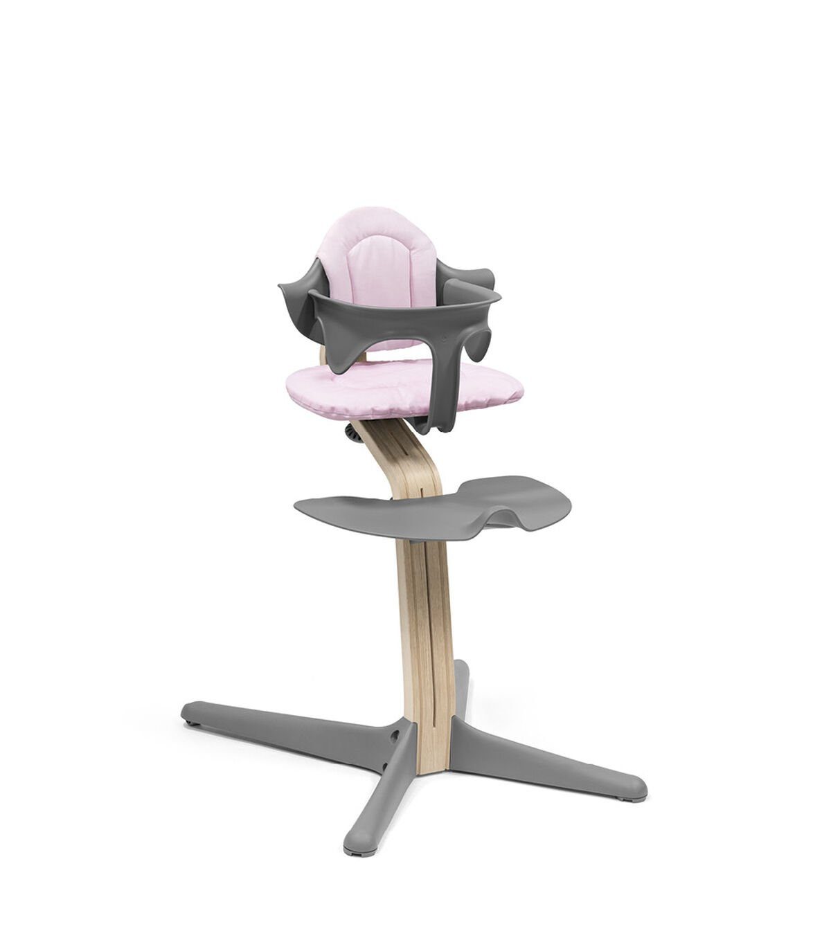 Nomi® Hochstuhlauflage Stokke® Kissen, Hochstuhl Stuhl Stokke Pink Grey Kissen und Nomi® für Weiches