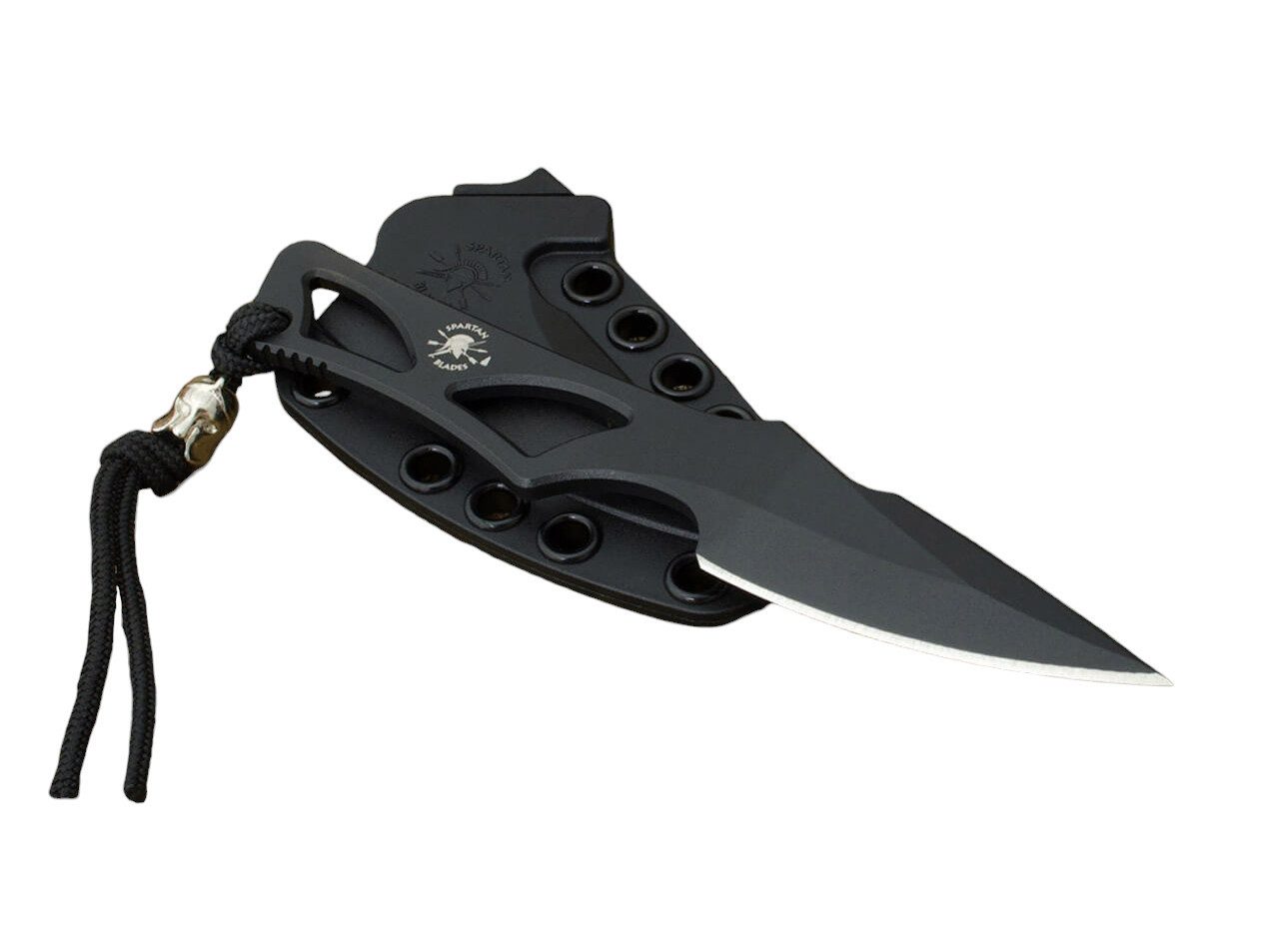 Spartan Universalmesser Spartan Blades Enyo All Black Neckknife mit Scheide, (1 St)