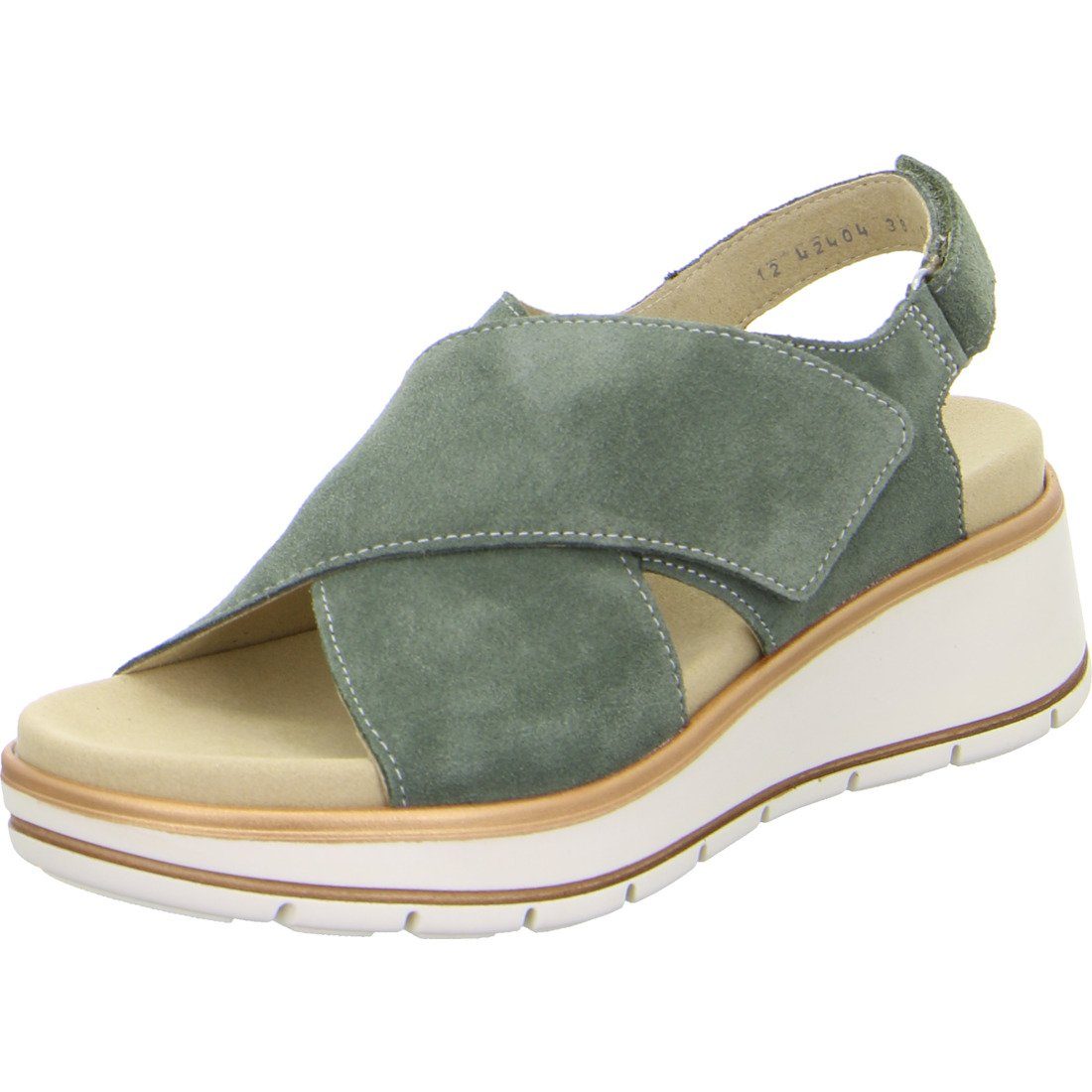 Rauleder Sapporo Damen Schuhe, - grün Sandalette Ara Sandalette Ara 048222