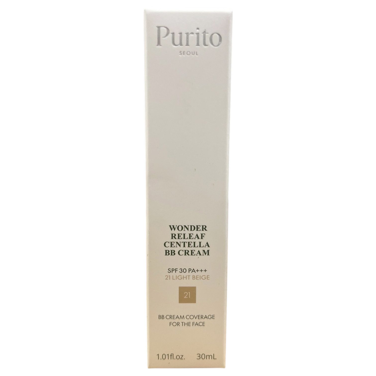 Purito Getönte Gesichtscreme Seoul Wonder Releaf Centella BB Cream SPF30 PA+++ - #21 Light B