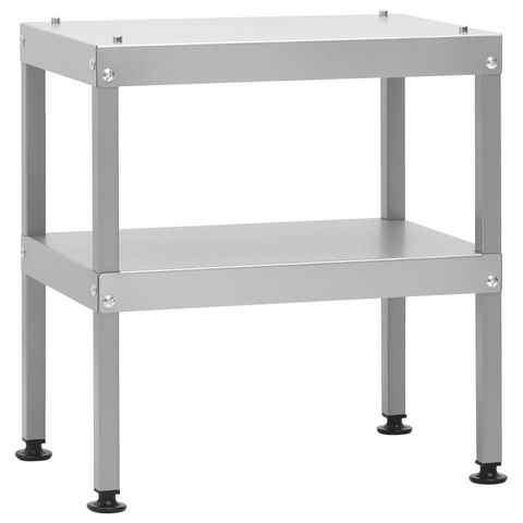 vidaXL Grillkamin Tisch für Räucherofen 40x28x44,5 cm Verzinkter Stahl