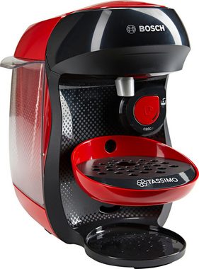 TASSIMO Kapselmaschine Tassimo Happy TAS1003, über 70 Getränke, platzsparend, geeignet für alle Tassen, Wassertank 0,7 L, rot/anthrazit