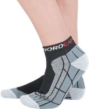 Nordcap Sportsocken (Set, 6-Paar) angenehm, atmungsaktiv und fußschonend in raffinierter Ausführung