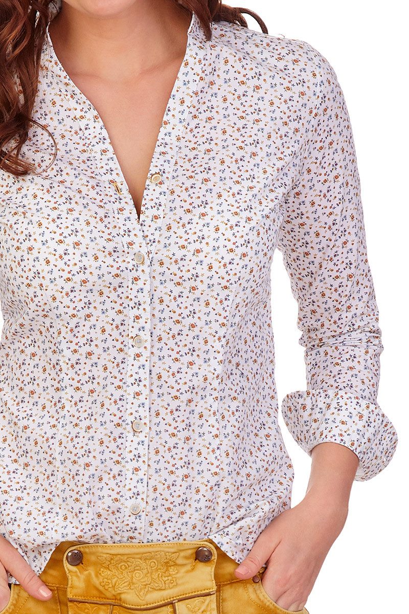 Hatico Trachtenbluse Trachtenbluse - SOPHIA - ocker günstig online kaufen