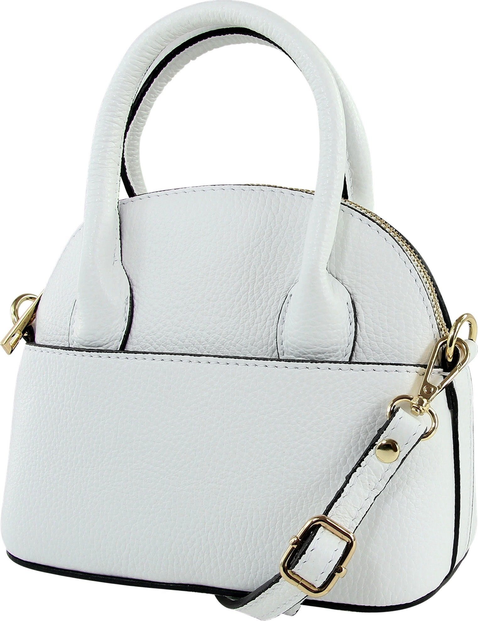 Umhängetasche Toscanto Tasche weiß Umhängetasche mittel