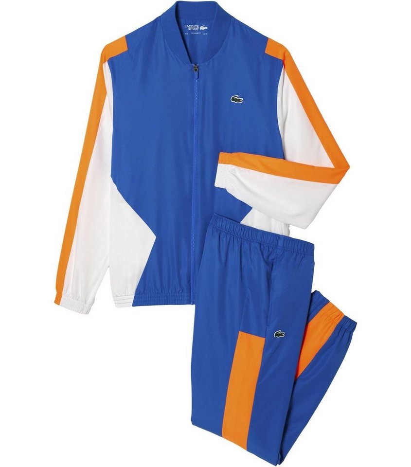Lacoste Sport Trainingsanzug Herren Tennis-Trainingsanzug,  Strapazierfähiges Polyester