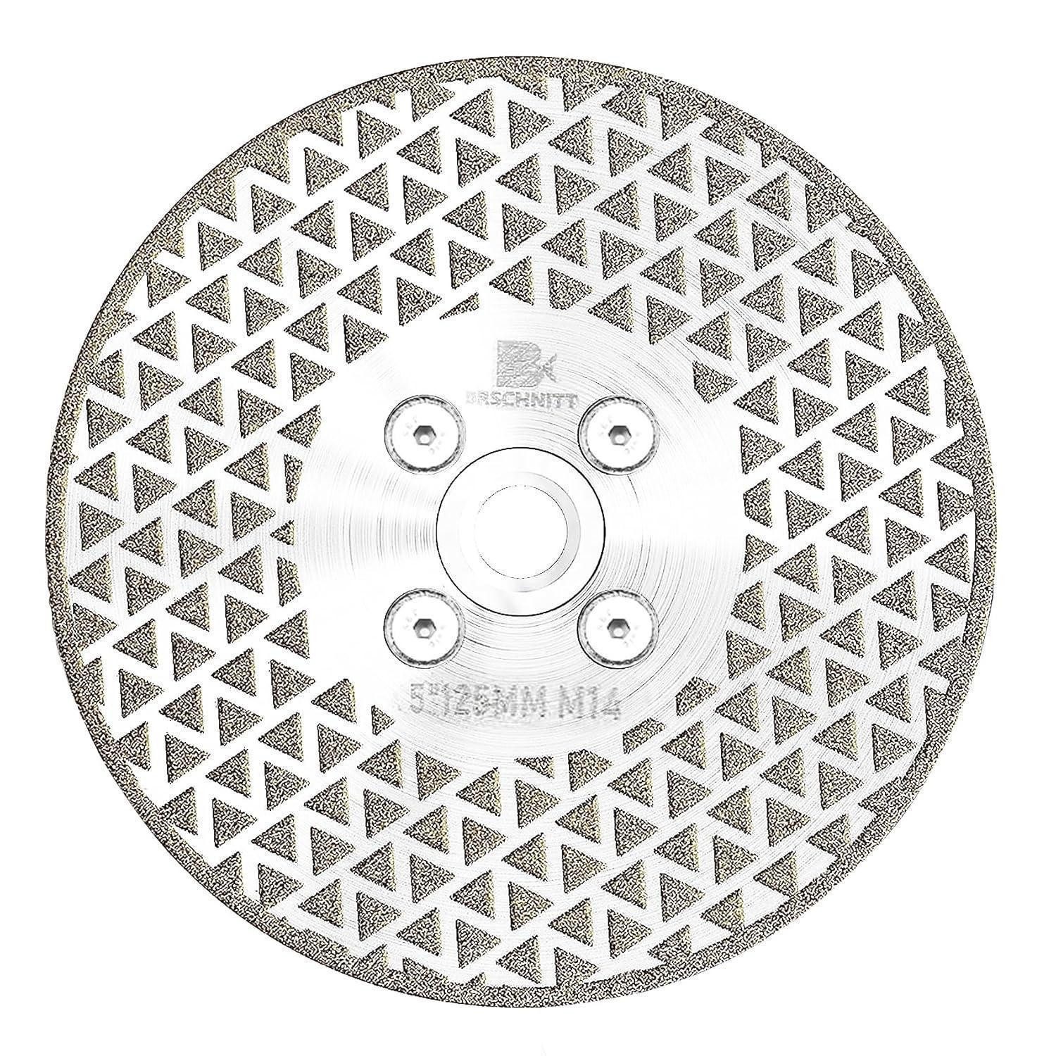 LuxusKollektion Diamanttrennscheibe Diamantscheibe 125mm M14 Harte Fliesen Stein