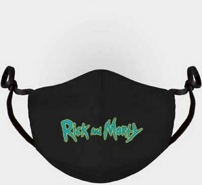 Bioworld Schlafmaske »Rick & Morty Adjustable Shaped Facemask (1 Pack) Multicolor Neu Top«