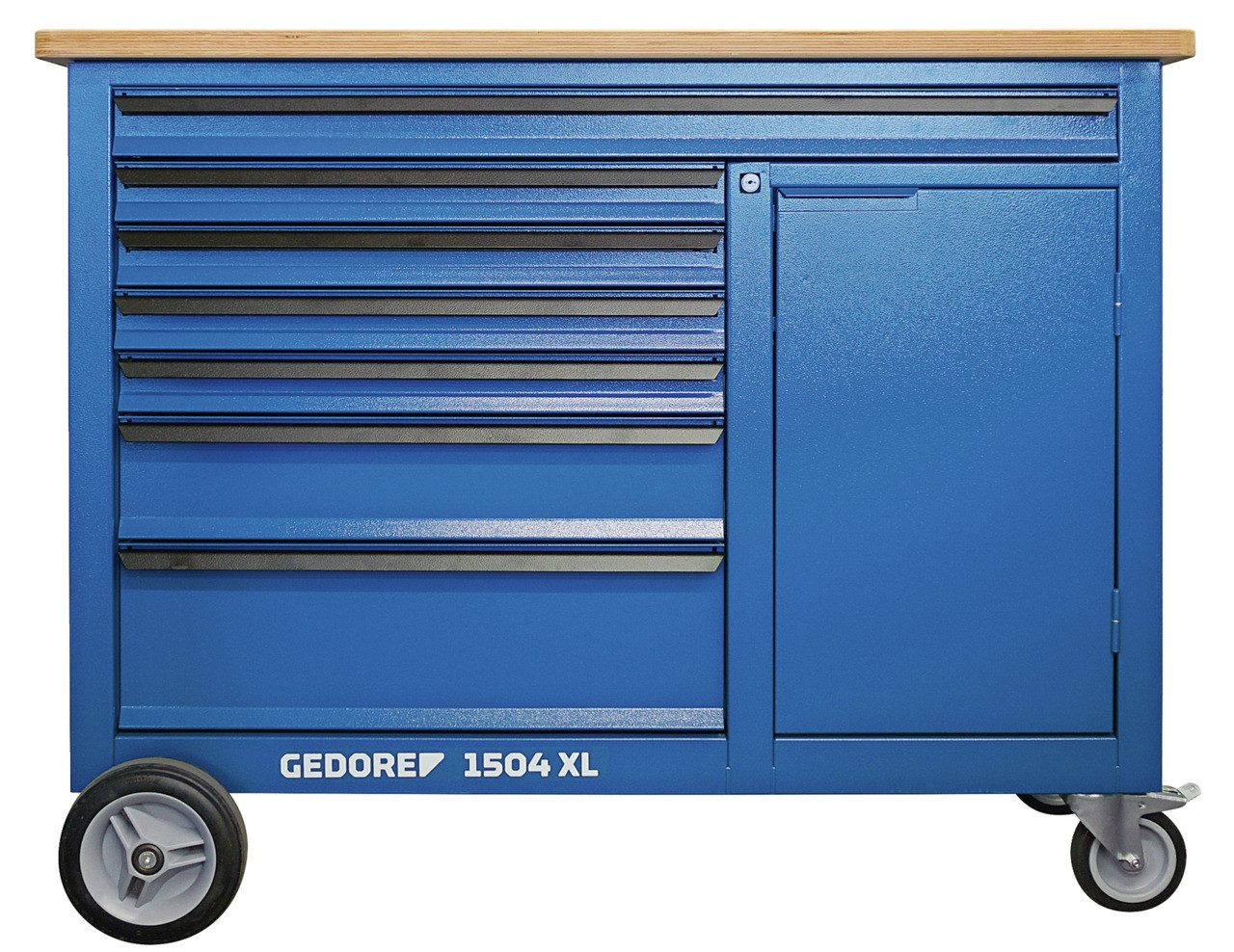 Gedore Werkbank 1504 XL-S-198 Werkbank mit Basis-Sortiment