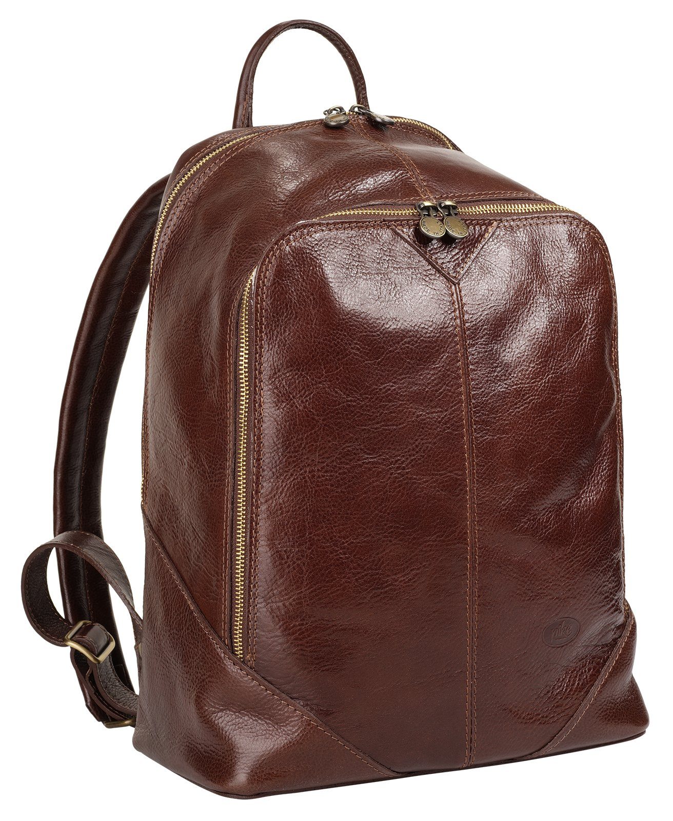 Piké Cityrucksack, echt Leder, Made in Italy günstig online kaufen