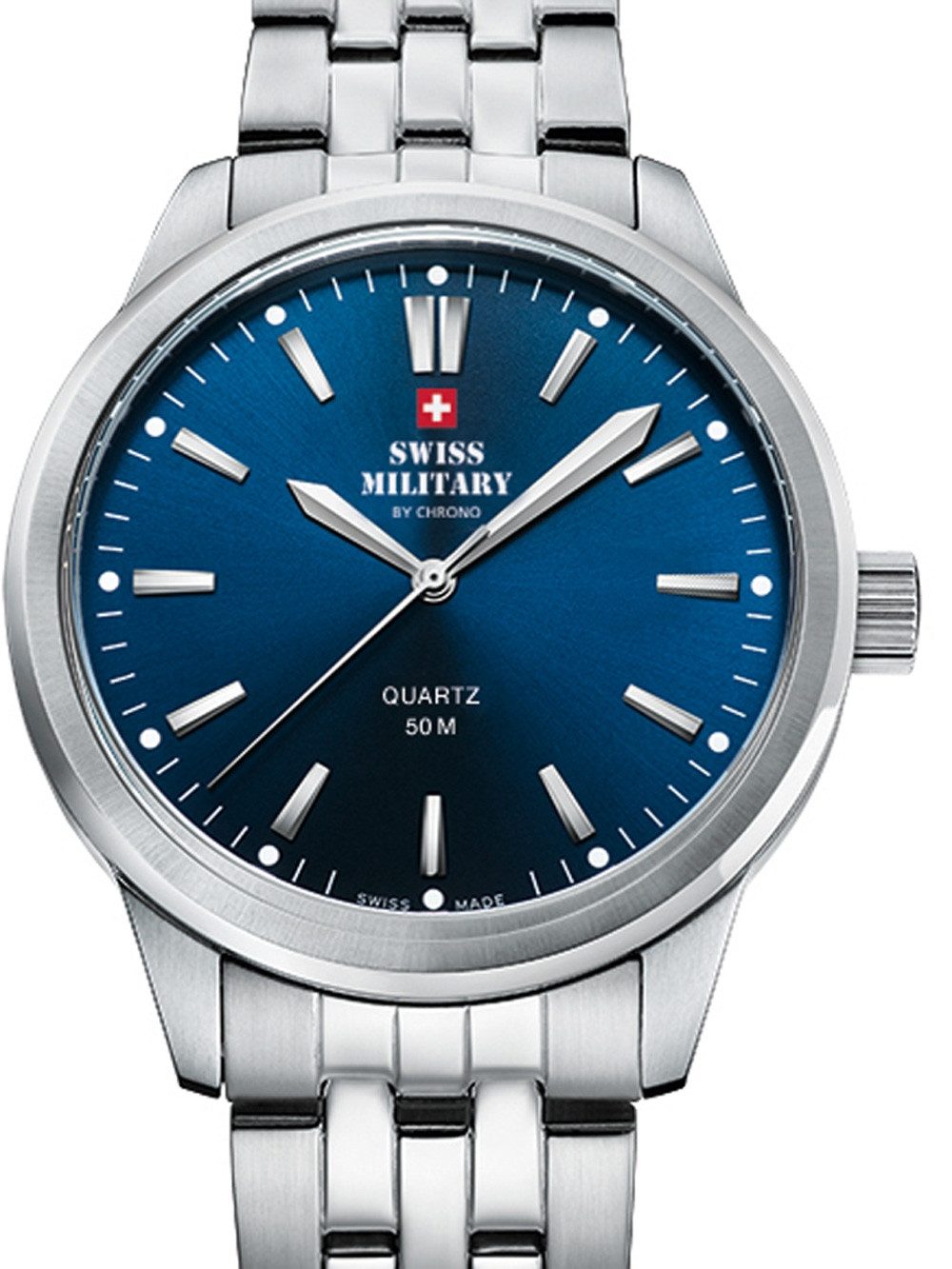 Swiss Military by Chrono Quarzuhr Swiss Military SMP36010.09 Damenuhr 33mm 5ATM Swiss Military SMP36010.09 Damenuhr 33mm 5ATM