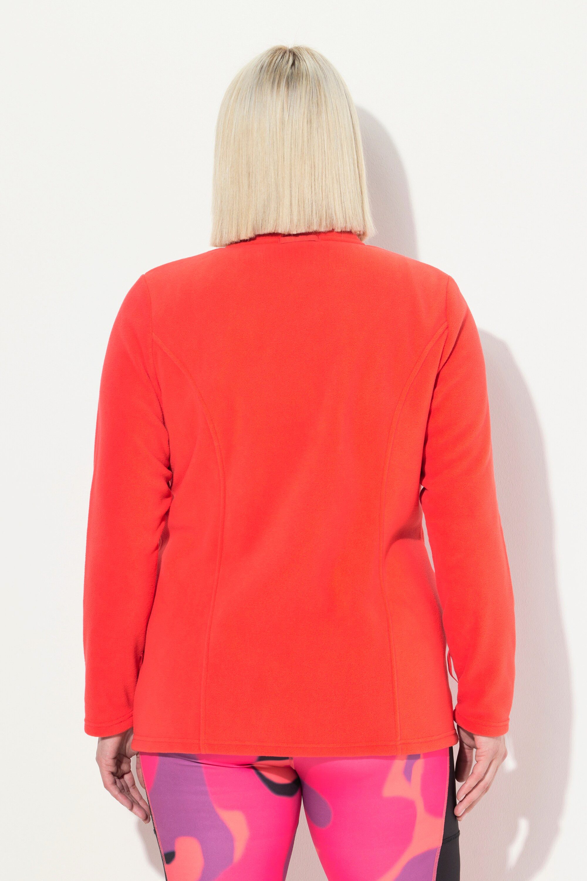 Ulla Popken Sweatjacke Fleecejacke Baukastensystem Innenjacke recycelt