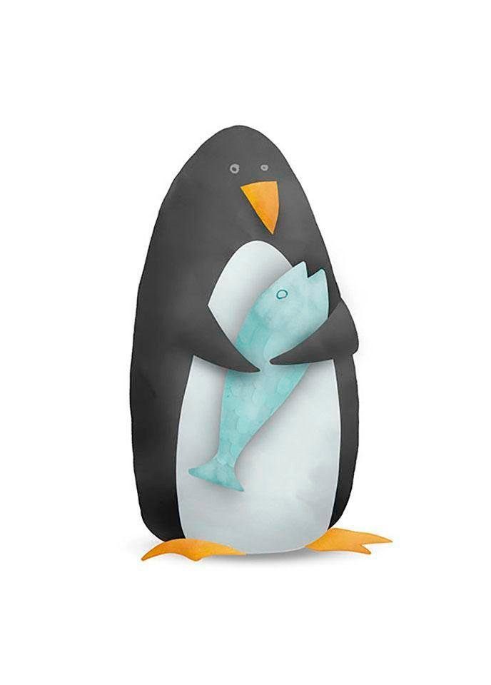 Tiere Wohnzimmer Schlafzimmer, Penguin, Cute Komar Poster St), (1 Kinderzimmer, Animal