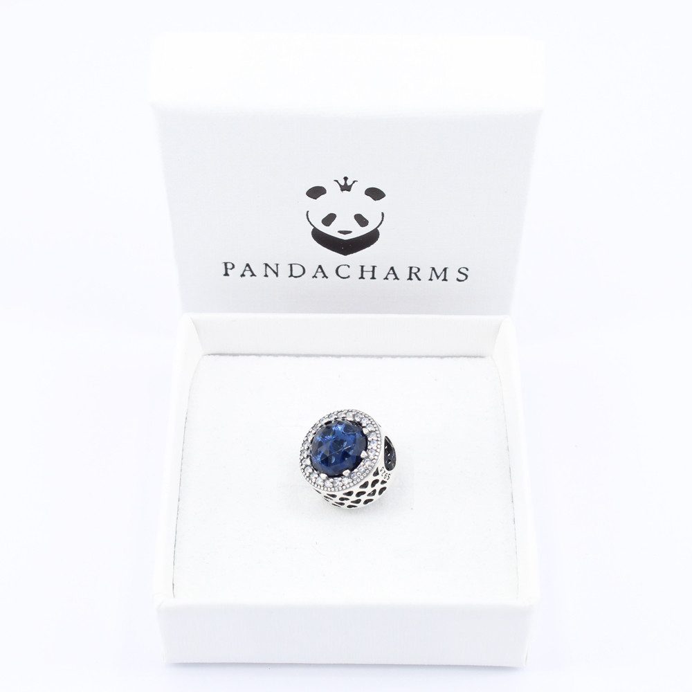 PANDACHARMS Bead Blaue Sonne Charm für Charm Armband, 925er Sterling Silber günstig online kaufen