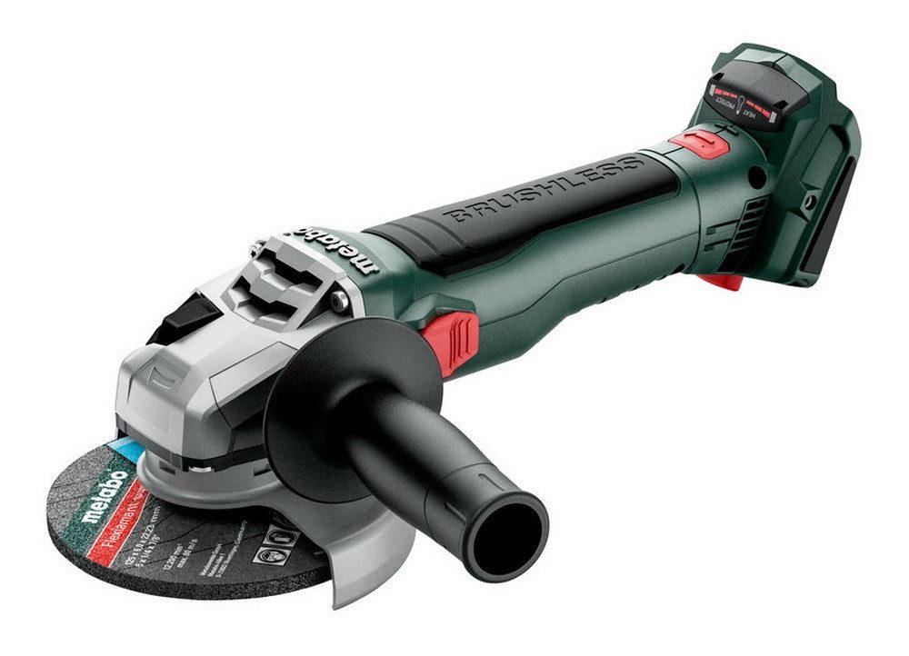 metabo Akku-Winkelschleifer W 18 LT BL 11-125, max. 10000 U/min, Ohne Akku günstig online kaufen