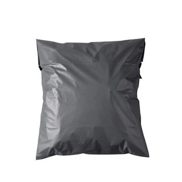 herémood Versandtasche selbstklebend Versandtüten 50-1000 Stück Versandbeutel Grau Plastik, 35x45 und 45x55 cm, Universal Größen